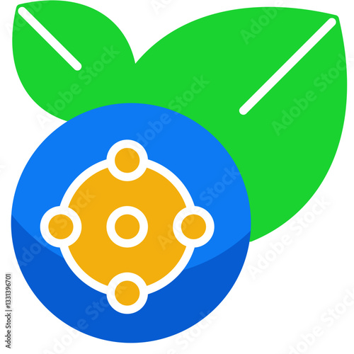 Antioxidants Flat icon