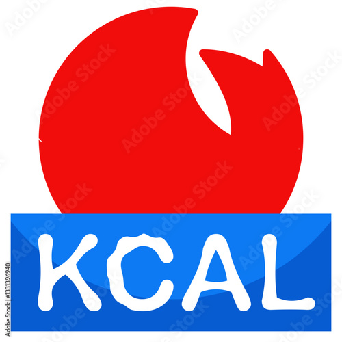 kcal Flat icon