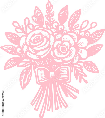 Valentine’s Gift Box with Ribbon