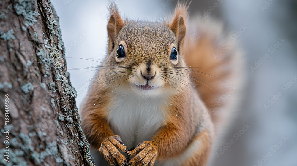 Fototapeta premium wonderful squirrel