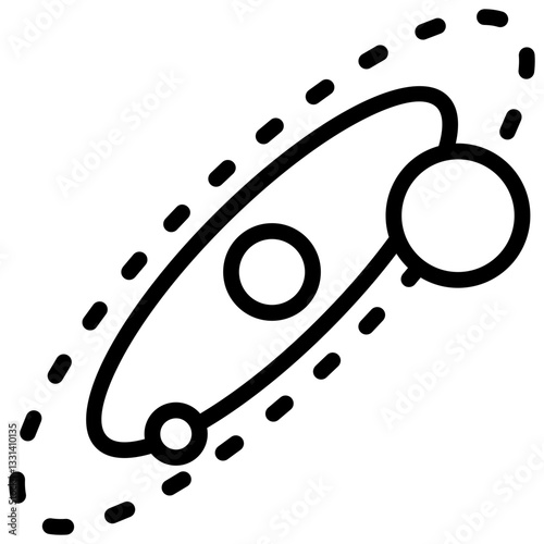 Orbit Outline Icon