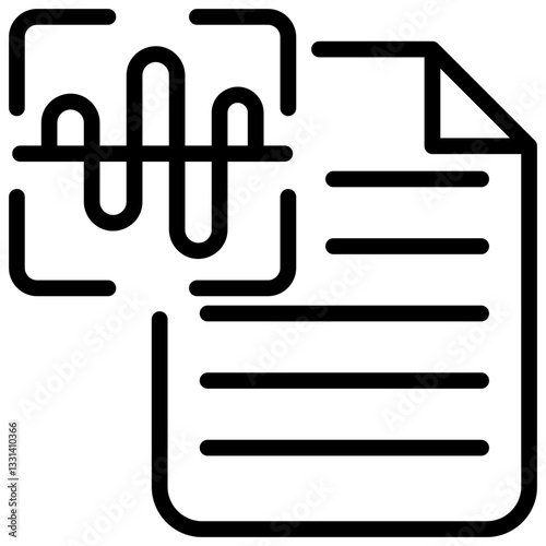 Modulation Outline Icon