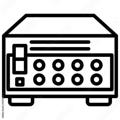 Amplifier Outline Icon