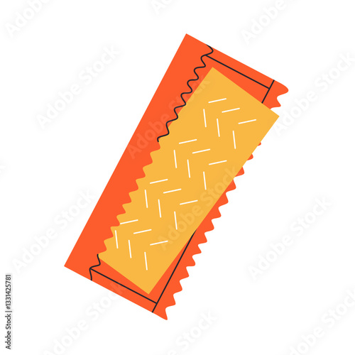 Chewing gum illustration