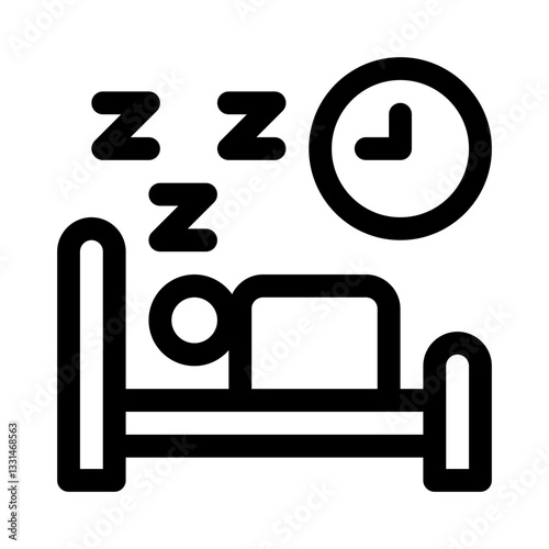 Rest line icon
