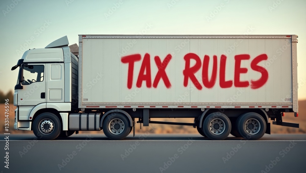 Urgent new tax rules notice on rugged pickup truck Urgent new tax rules notice on rugged pickup truck