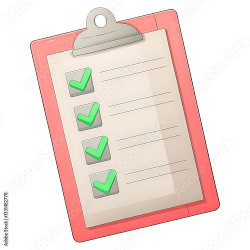 An ESG compliance checklist featuring green check marks for sustainability assessment.