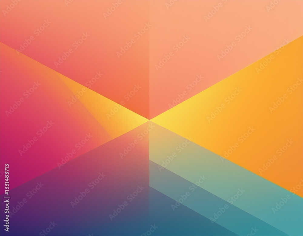 abstract colorful peachy pink yellow geometric gradient background abstract colorful peachy pink yellow geometric gradient background