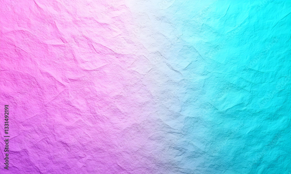 Fototapeta premium Abstract Gradient Background with Crinkled Texture in Pastel Colors