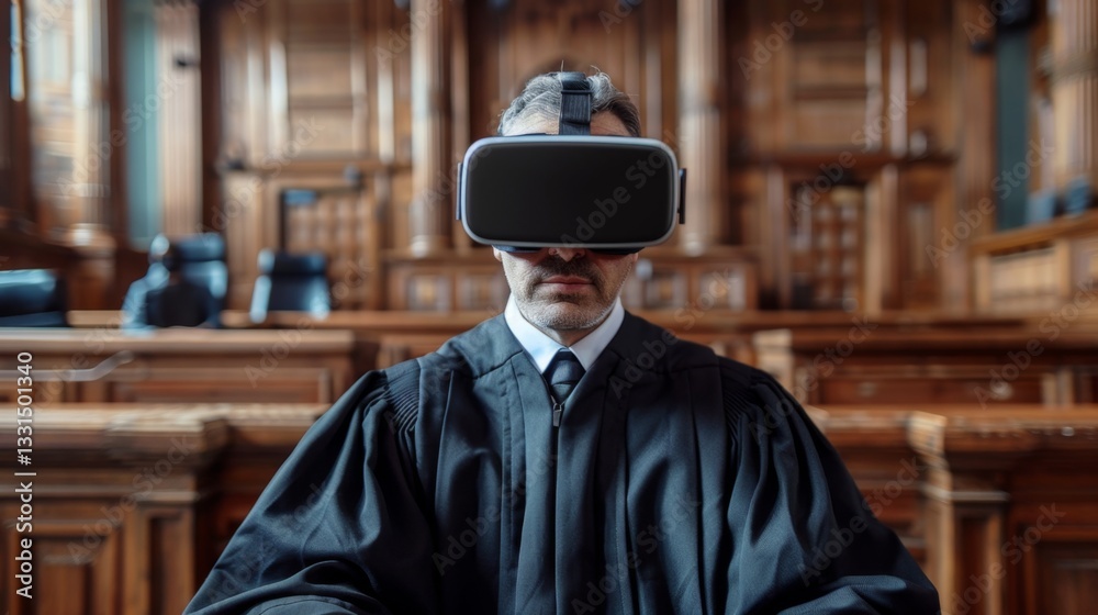 Virtual reality trial reimagines judiciary processes in a modern courtroom setting Virtual reality trial reimagines judiciary processes in a modern courtroom setting
