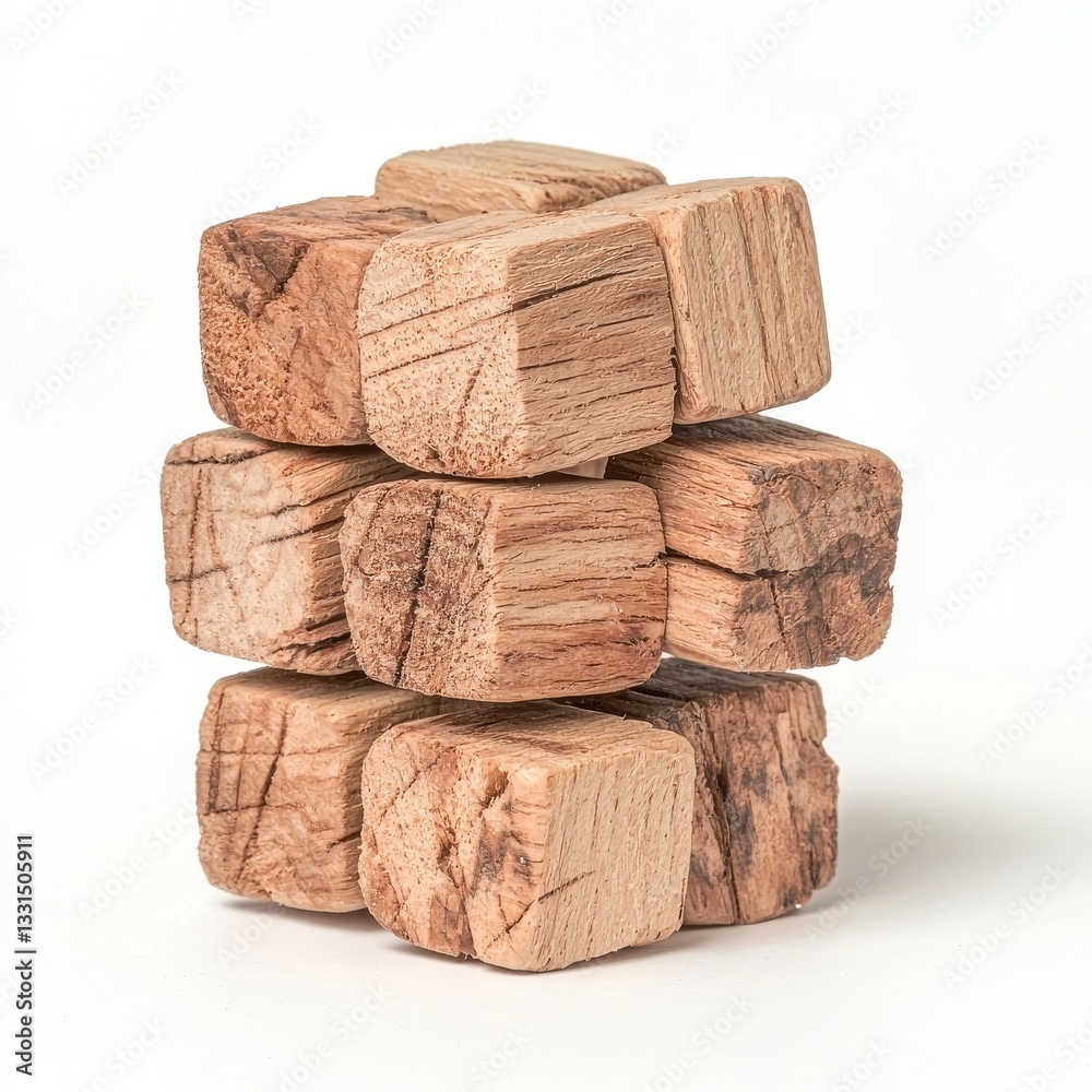 Innovative concepts and creative solutions for business growth involve generating ideas, as represented by wooden cube blocks with icons of light bulbs and cycles on a clean background Innovative concepts and creative solutions for business growth involve generating ideas, as represented by wooden cube blocks with icons of light bulbs and cycles on a clean background