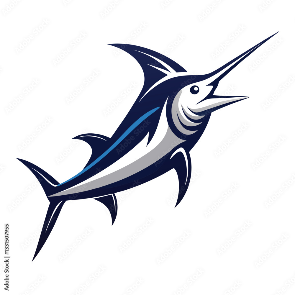Fish vector on white background Fish vector on white background