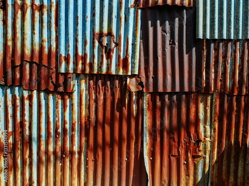 Industrial Rusty Background Gray And Brown