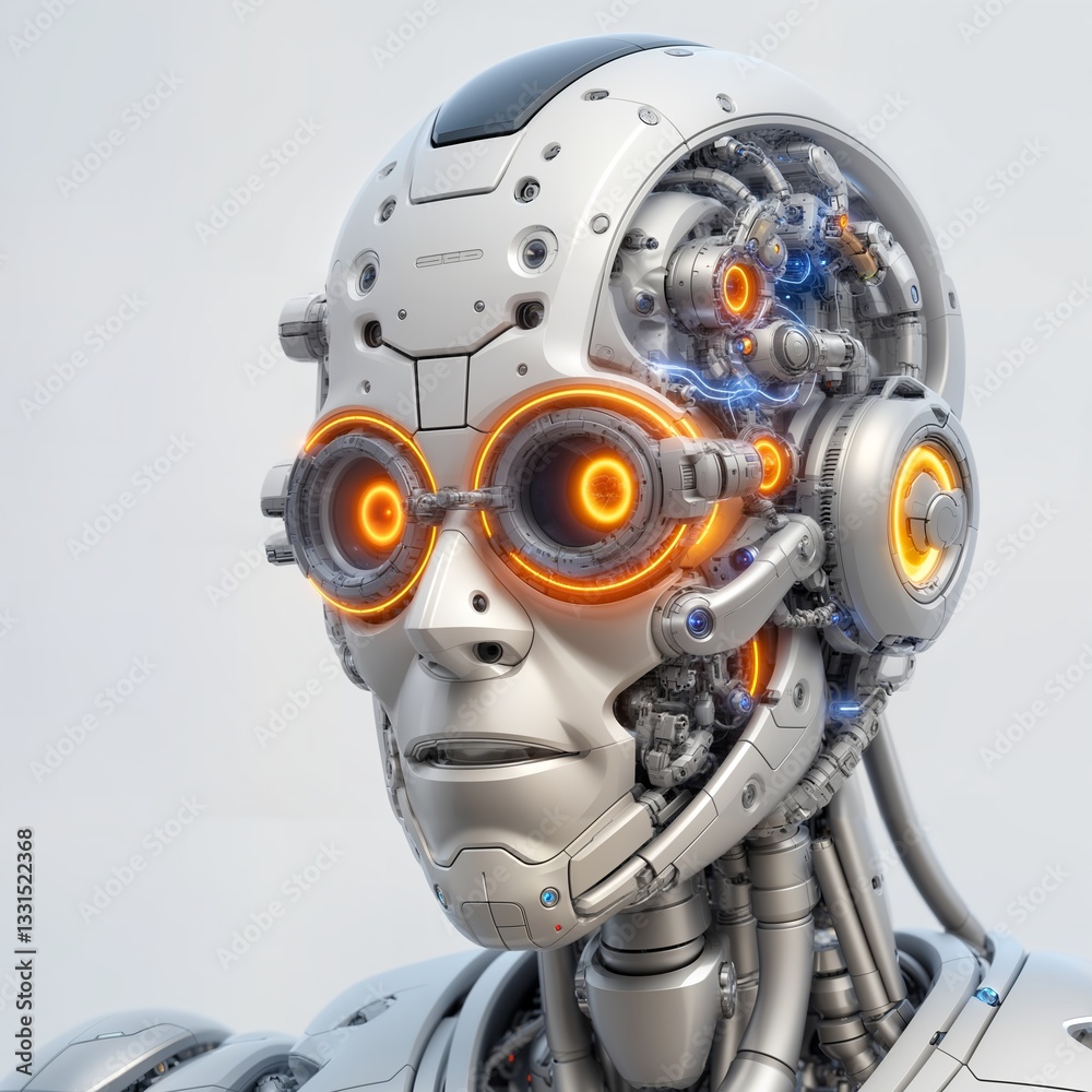 Fototapeta premium Roboter Gesicht