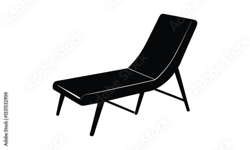 Chaise Lounge Offers Relaxing Reclining Position