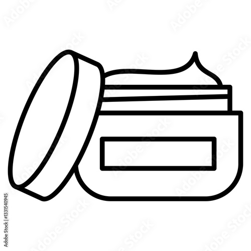 cream jar Icon
