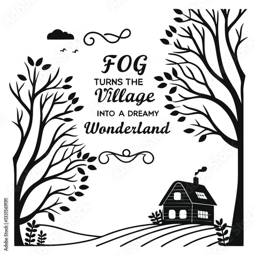 Fog turns the village into a dreamy wonderland1.eps