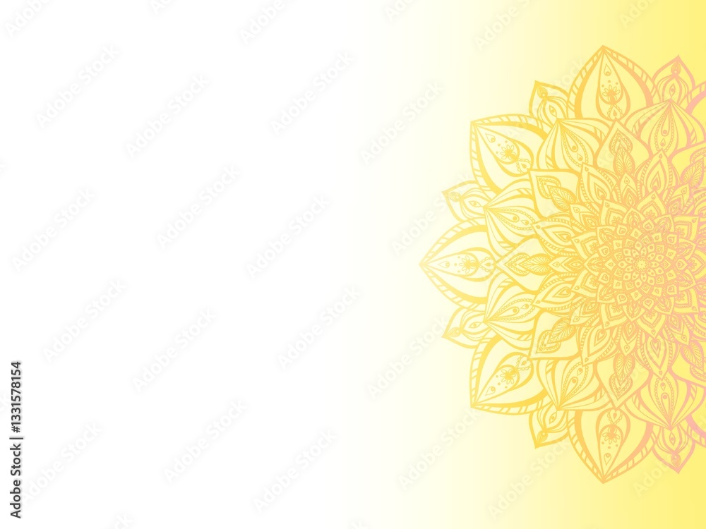 Mandala peace design of art on background .