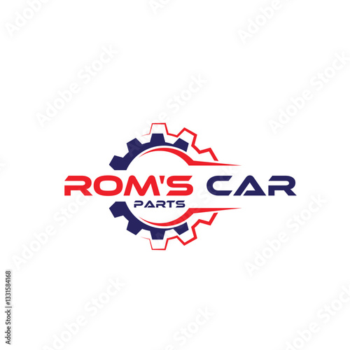 The Auto Car Parts Logo represents speed, durability, and reliability. Designed for automotive brands, repair shops, and car accessory businesses, it conveys strength and precision with a sleek, moder