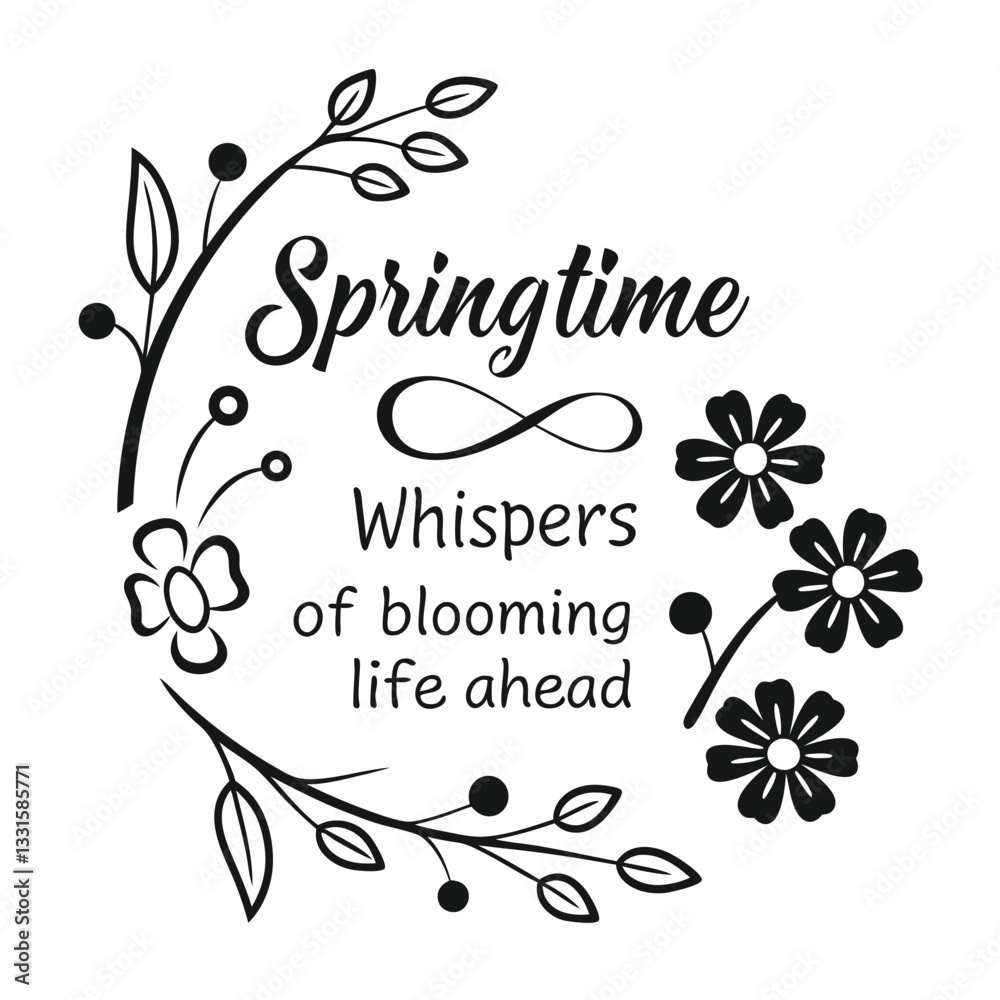 Springtime fog whispers of blooming life ahead4.eps