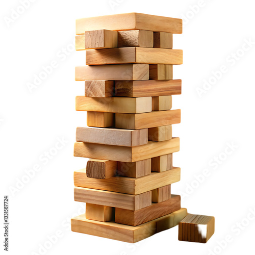 Giant Wooden Jenga: Fun Family Game