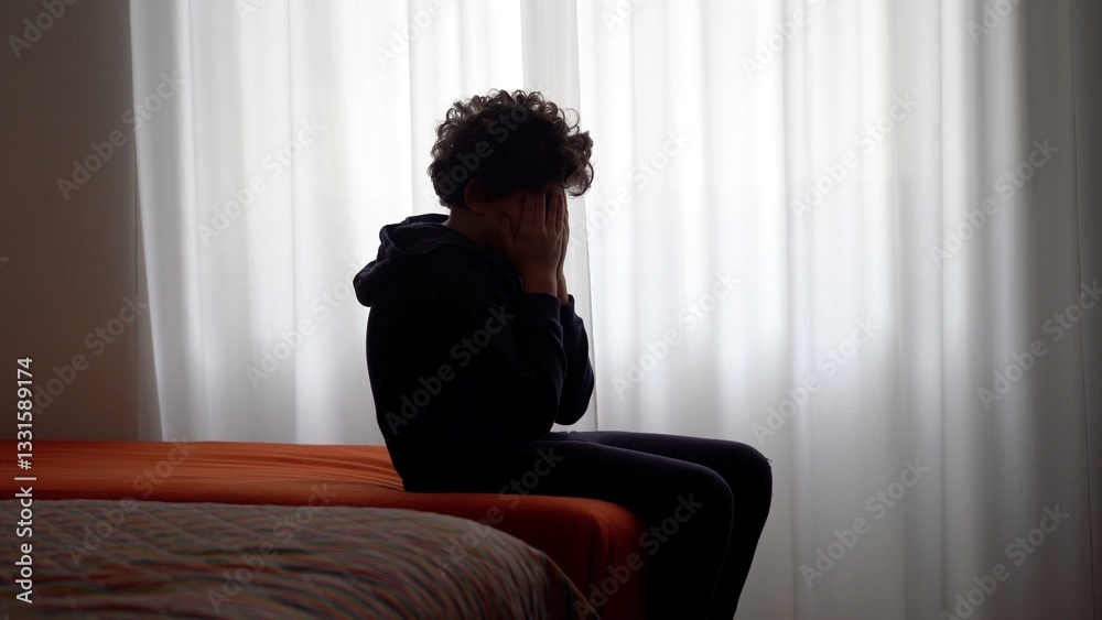 DEPRESSED CHILD LEFT ALONE, CRIES AND DESPERATES. DIFFICULTIES DURING GROWTH IN ADOLESCENCE. PERSONAL CRISIS AND BEING PUNISHED BY PARENTS.
PEER BULLYING AND PROBLEMS IN PERSONALITY GROWTH