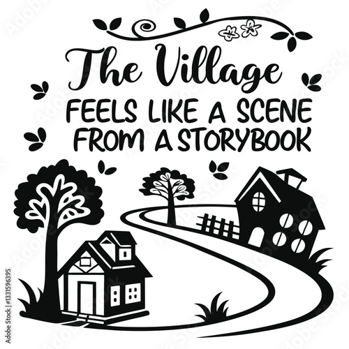 The village feels like a scene from a storybook1.eps