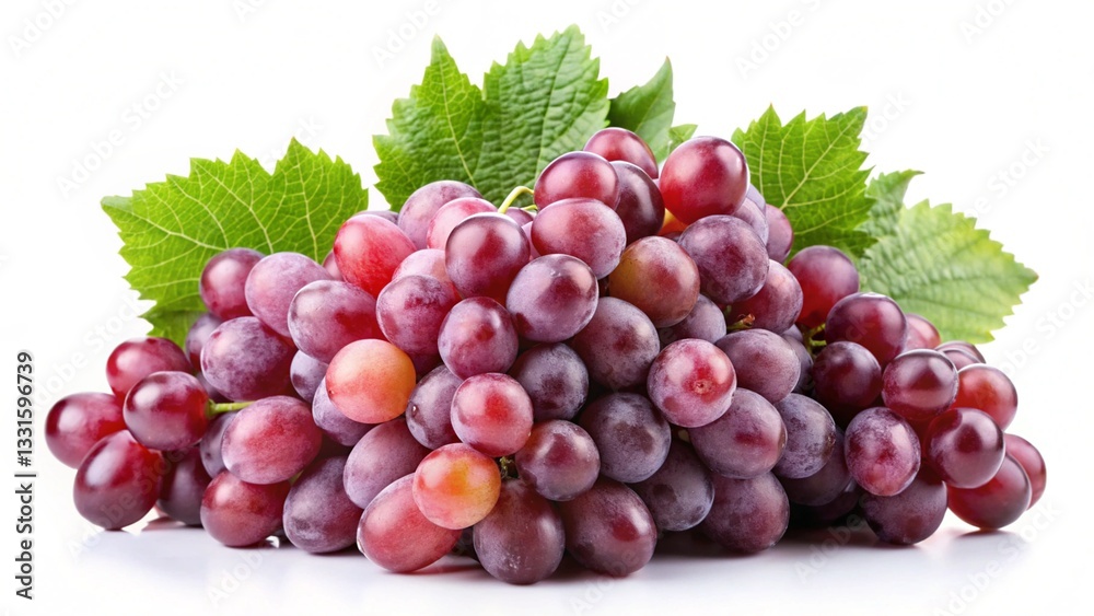 Fototapeta premium bunch of red grapes