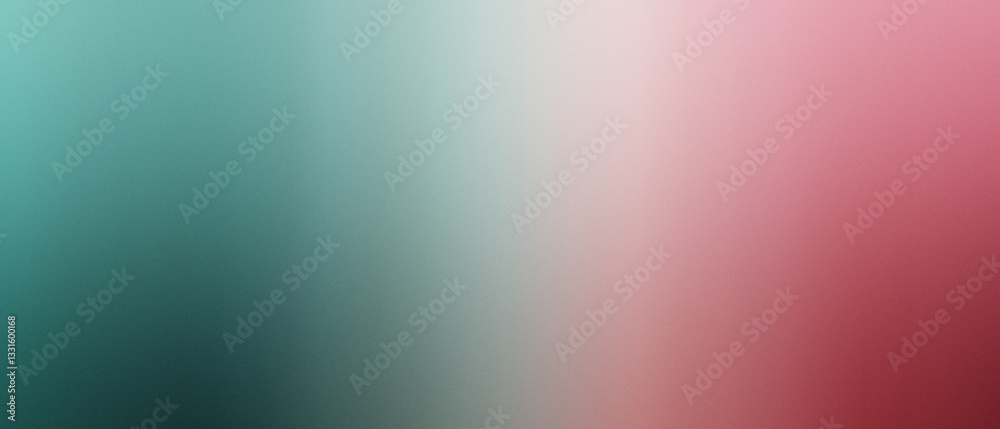 Fototapeta premium Color gradient background, teal to pink, abstract design for web, digital art, modern aesthetic, creative projects, graphic design template.