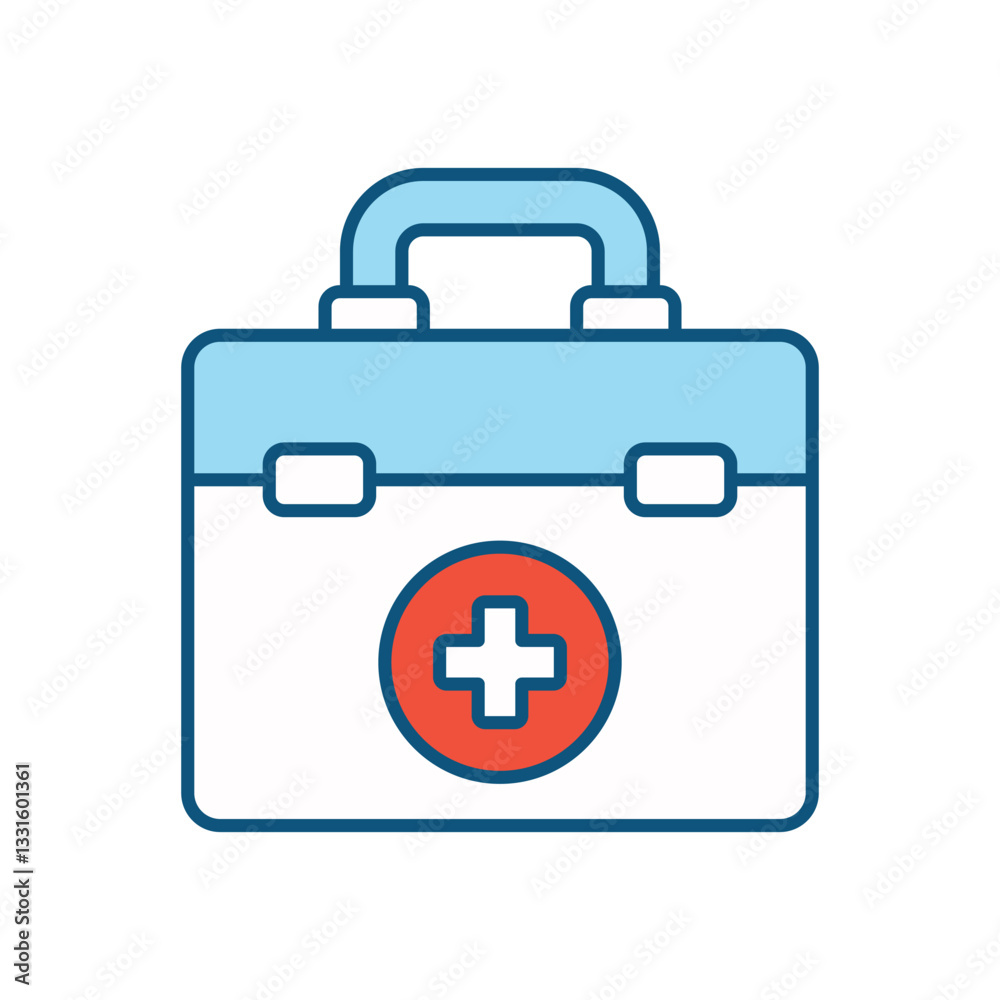 First Aid Kit vector icon First Aid Kit vector icon