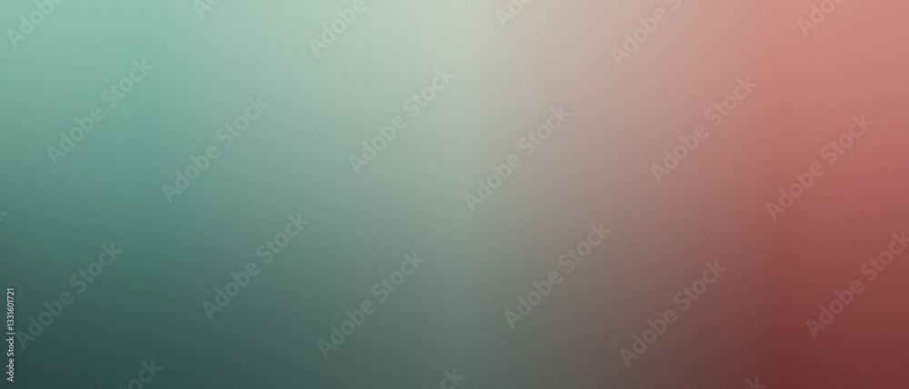 Fototapeta premium Color gradient background, turquoise and coral tones, smooth transition, abstract design, perfect for website banners and creative projects.