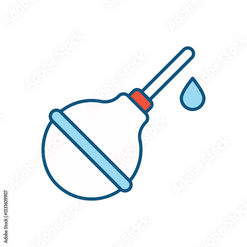 Pear Enema vector icon