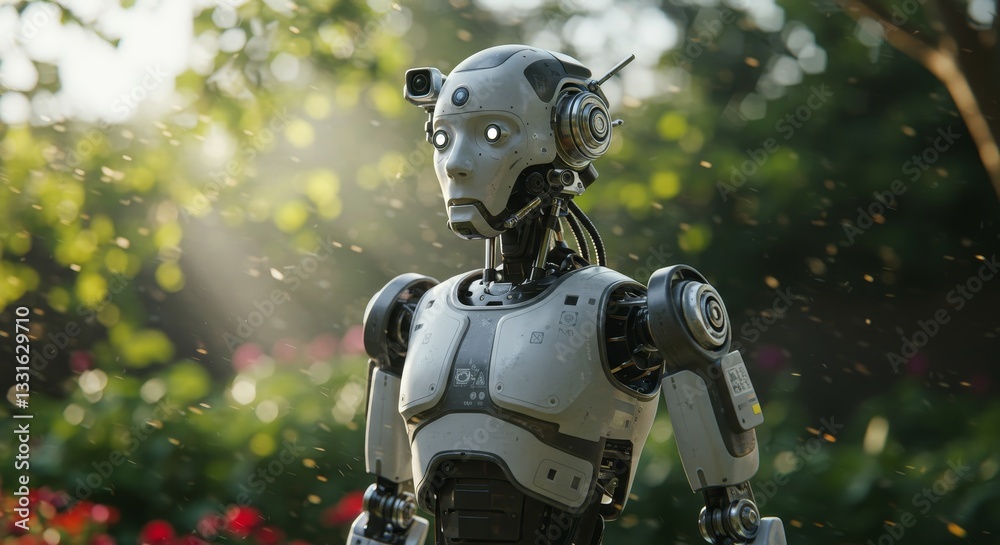Fototapeta premium Future technology robot