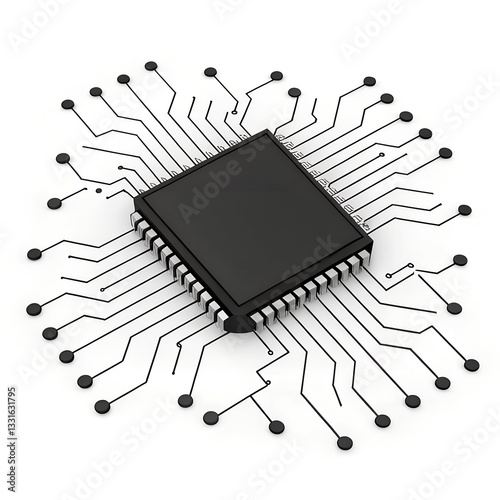  Microchip and Circuit Board Connections