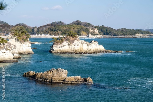 Fototapeta Naklejka Na Ścianę i Meble -  奥松島浜口浦