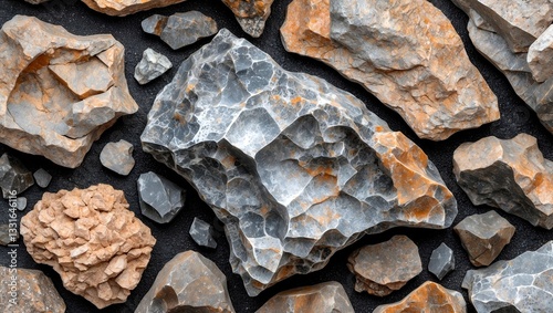 Elegant metamorphic quartzite texture for design projects