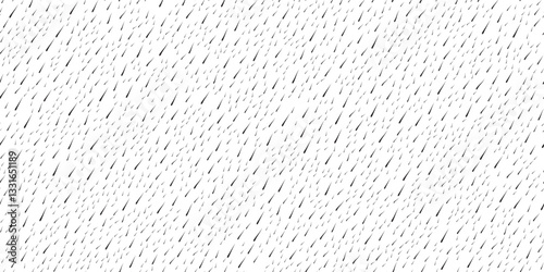 Hairy skin seamless texture with thin black hairs. Vector illustration