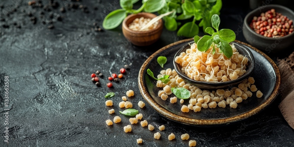 Freshly Sprouted Fenugreek Seeds in a Bowl, Highlighting Their Culinary and Health Benefits