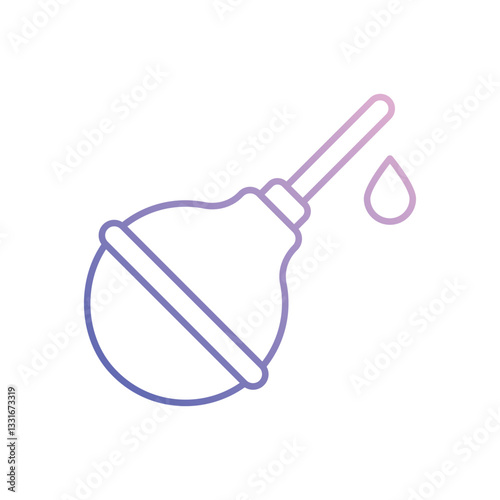 Pear Enema vector icon