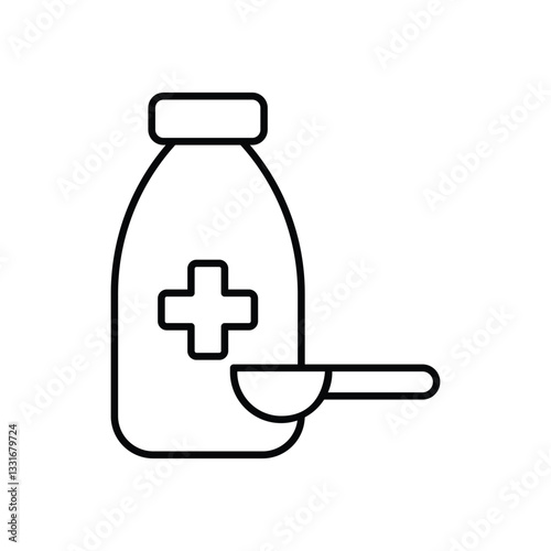 Syrup vector icon 