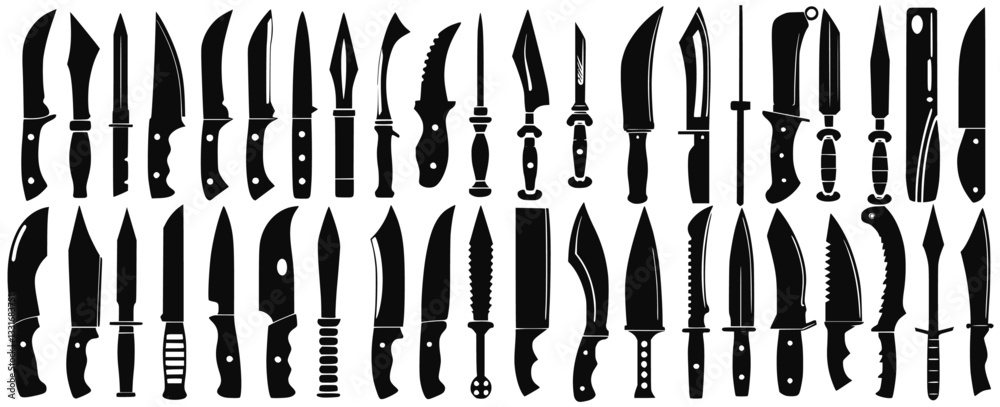 chef knife vector icon with a sharp steel blade and sleek design. Perfect for kitchen tools, cooking illustrations, cutlery symbols, meal preparation, and crime or danger-themed graphics. Isolated si chef knife vector icon with a sharp steel blade and sleek design. Perfect for kitchen tools, cooking illustrations, cutlery symbols, meal preparation, and crime or danger-themed graphics. Isolated si