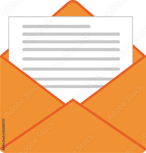 Free Download Open envelope. Letter icon. Vector illustration - GFXLoad