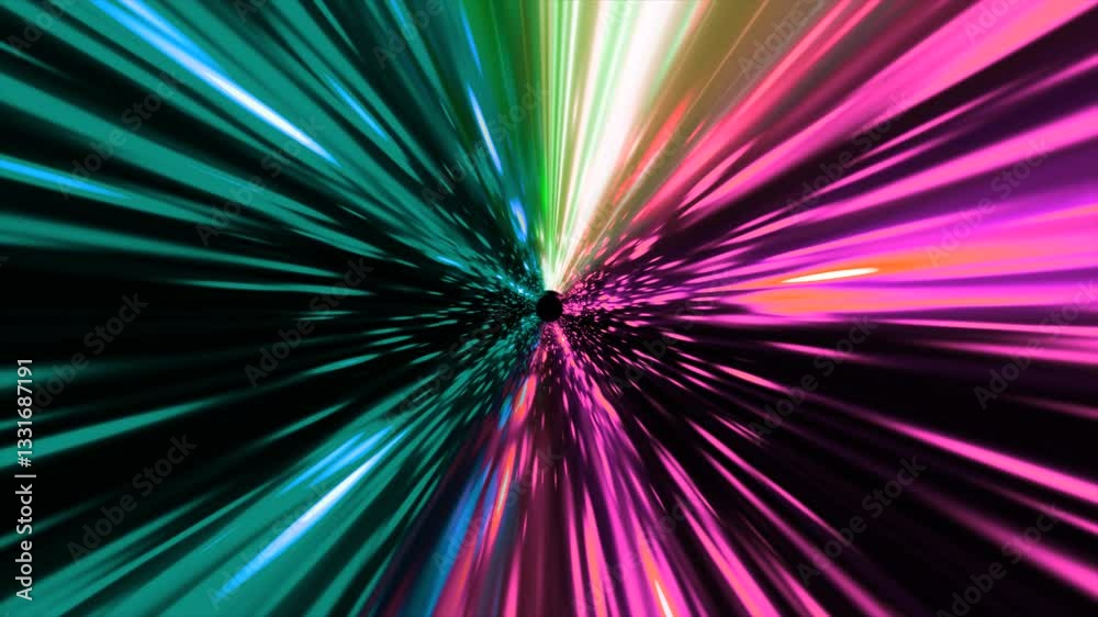 Video of abstract vj noun background