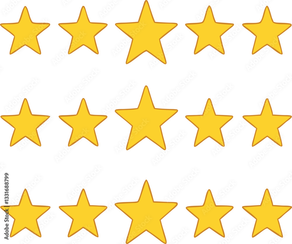 Five stars. Quality sign. Vector Five stars. Quality sign. Vector