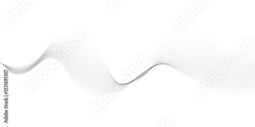Abstract grey smooth element swoosh speed wave modern stream background. Abstract wave line for brochure, flyer, banner, template, wallpaper background with wave design. Abstract business wave lines.