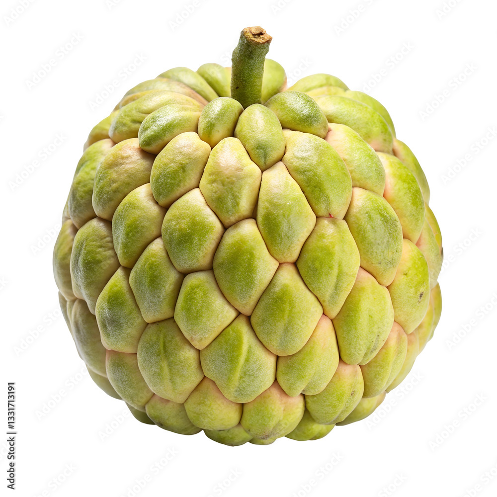 Obraz premium green apple isolated on white background