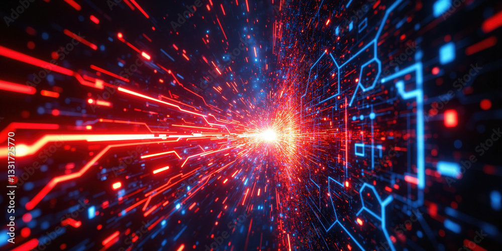 Cybersecurity Firewall Defense - A glowing, impenetrable digital wall made of hexagonal energy shields, pulsating in shades of neon blue Cybersecurity Firewall Defense - A glowing, impenetrable digital wall made of hexagonal energy shields, pulsating in shades of neon blue