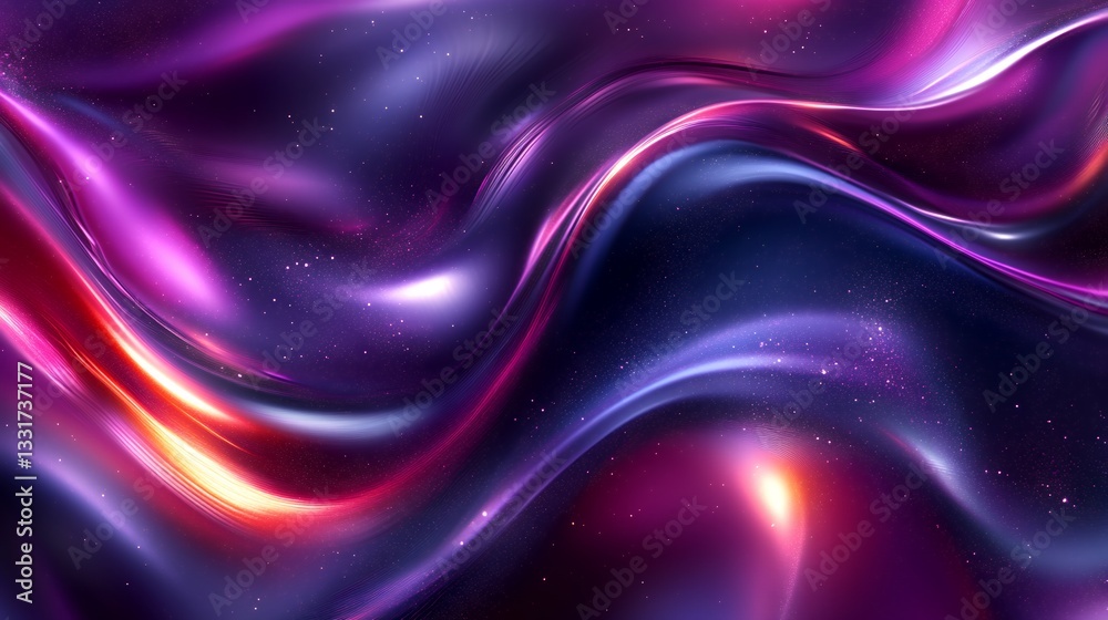 soft flowing design in purple violet and silver mix soft flowing design in purple violet and silver mix