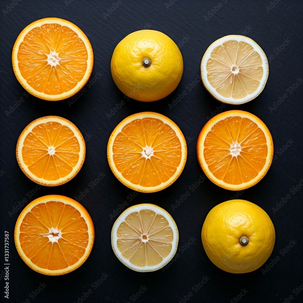 Obraz premium orange and lemon