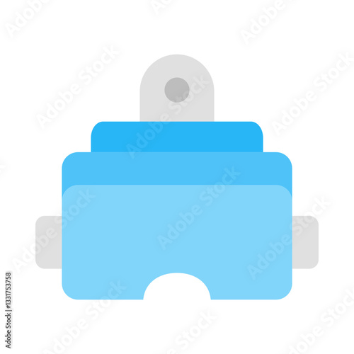 VR Headset flat icon